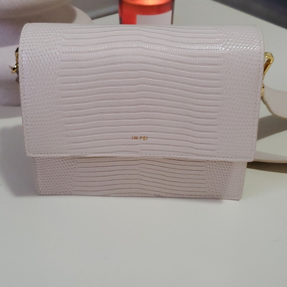 Mini Flap Bag - Ivory Lizard JW PEI
